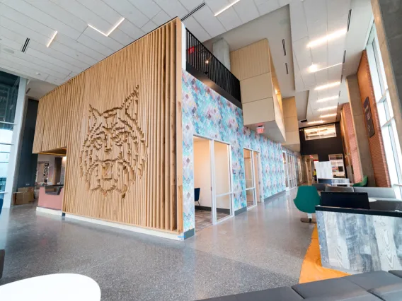 Hallway in Honors Village