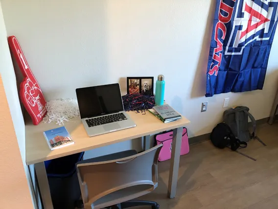 Desk in Honors Village