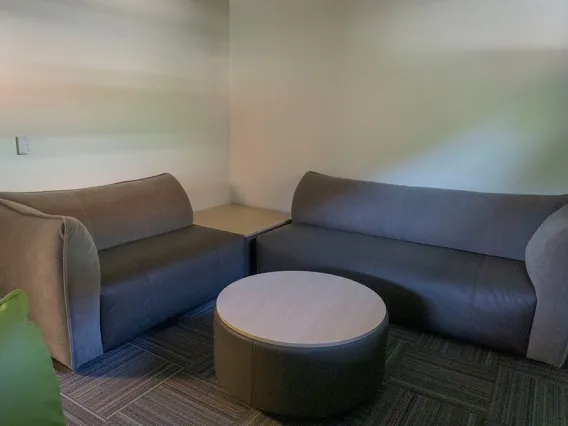 Couch in Yavapai room