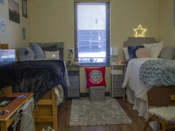 villa del puente dorm room