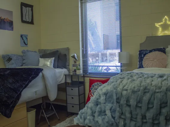 villa del puente dorm room