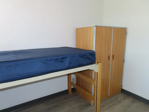 Single dorm room in Pima