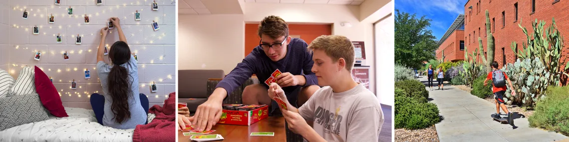 3 Images of the Daily Life of Students Living in the Dorms