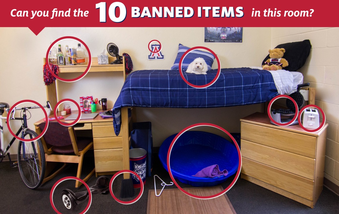 Banned items examples