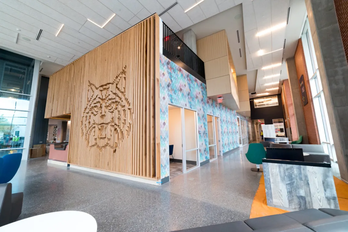 Hallway in Honors Village