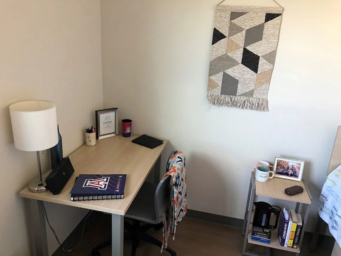 Desk in Honors Village