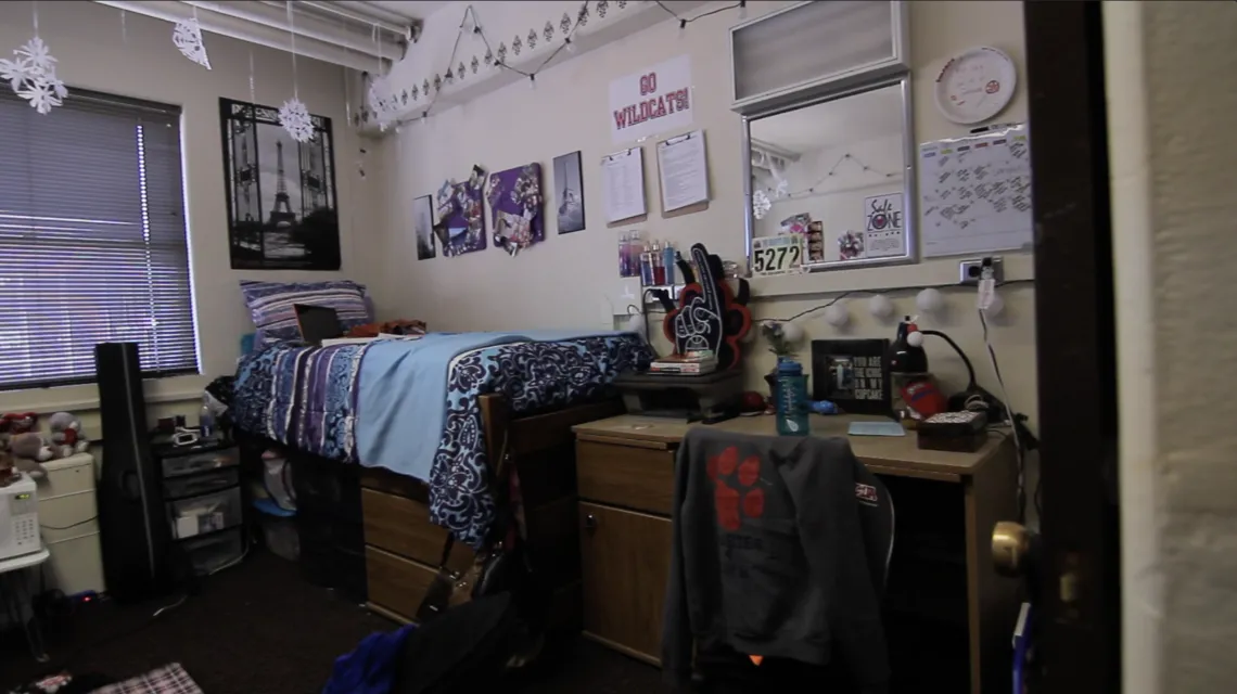 navajo pinal aka stadium dorm room