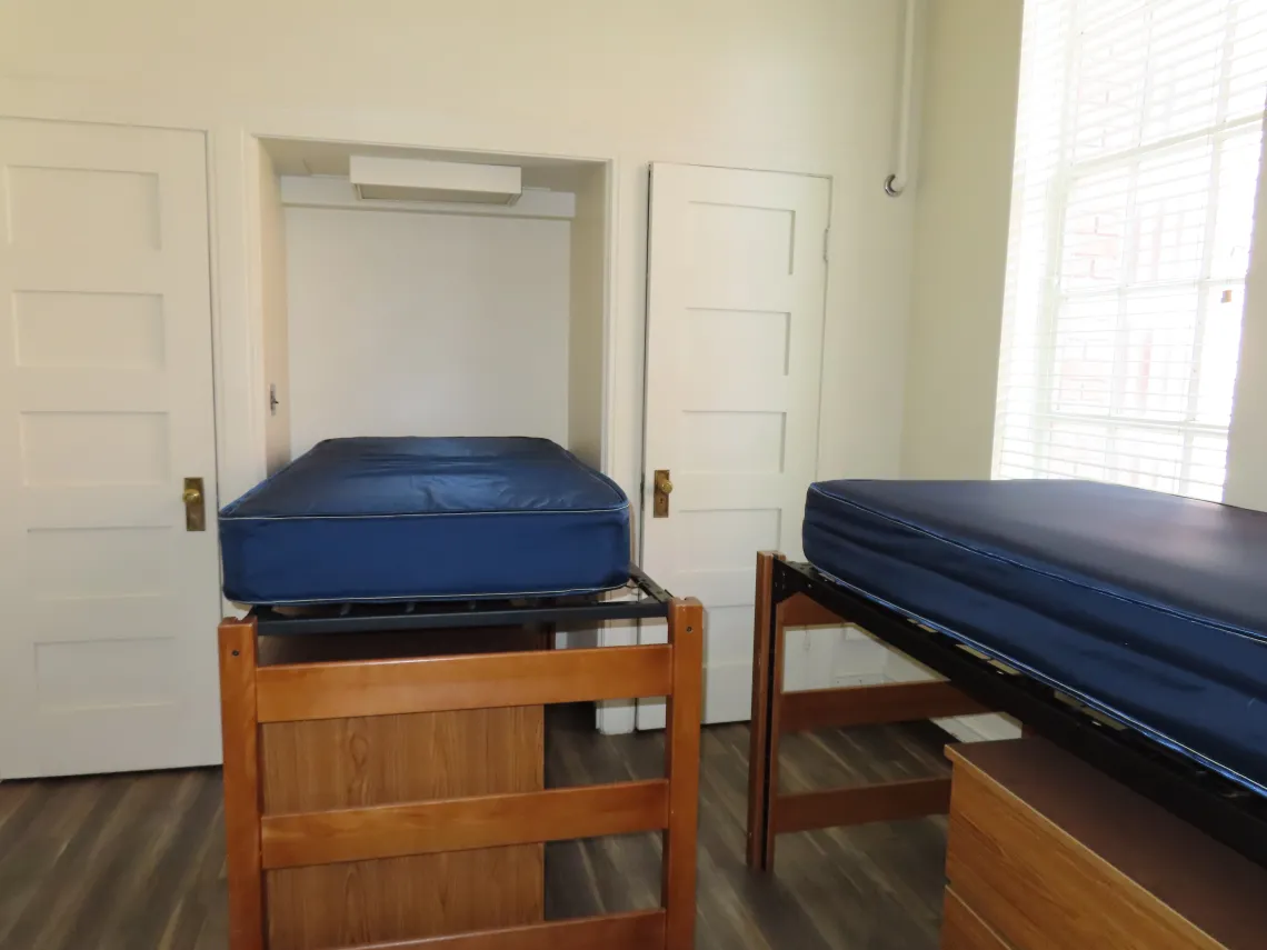 Adjoined double dorm room in Cochise