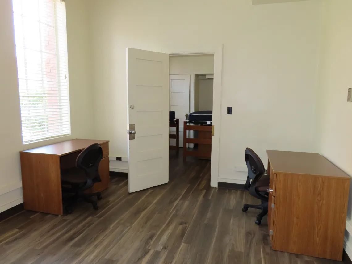 Adjoined double dorm room in Cochise