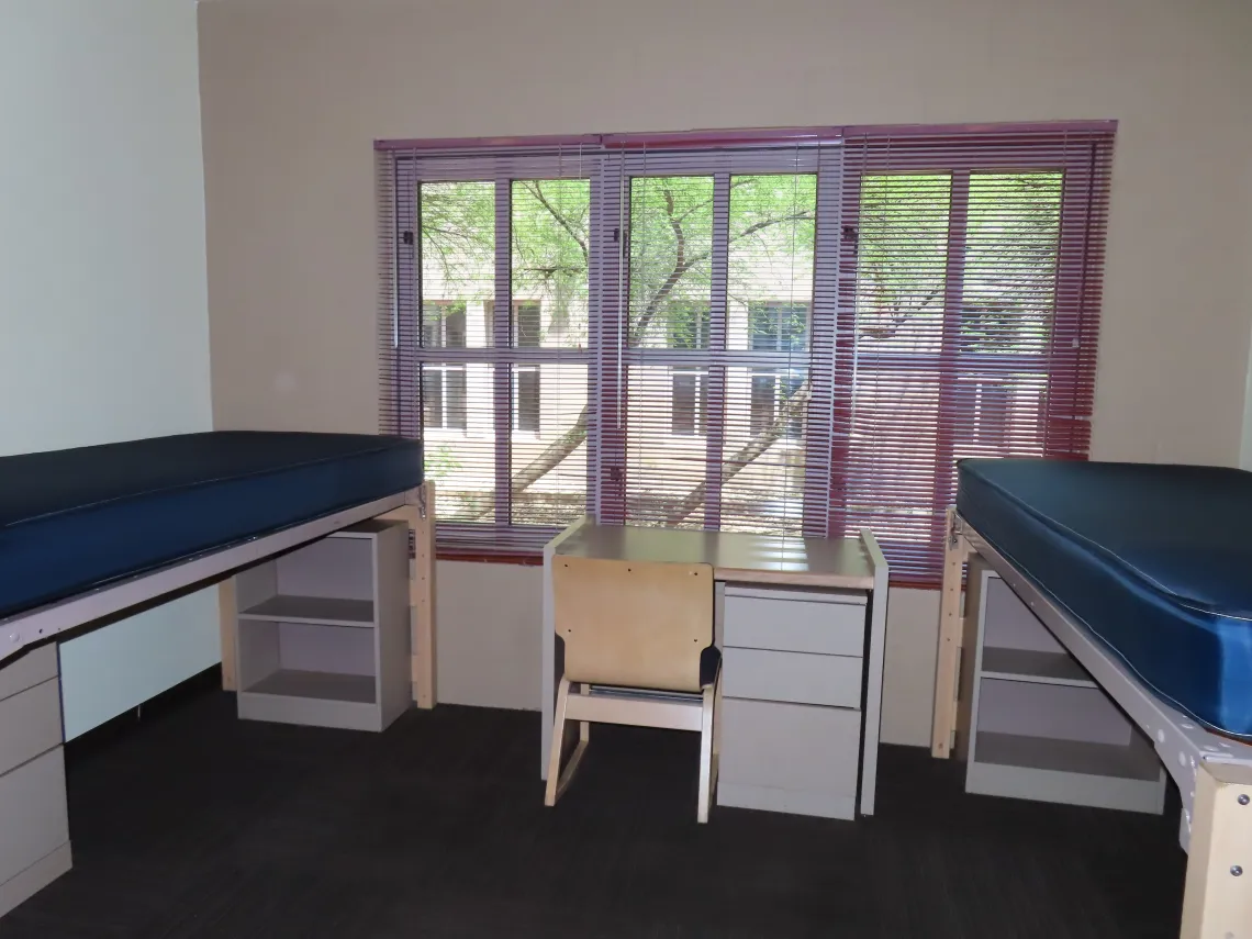 Double dorm room in Colonia de la Paz