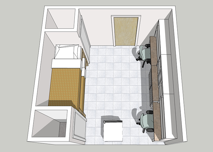 Yavapai room layout