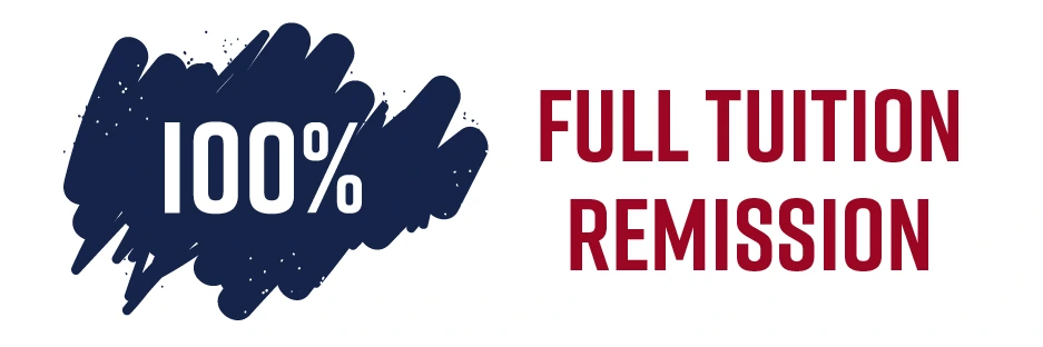 Full Tuition Remission Graphic