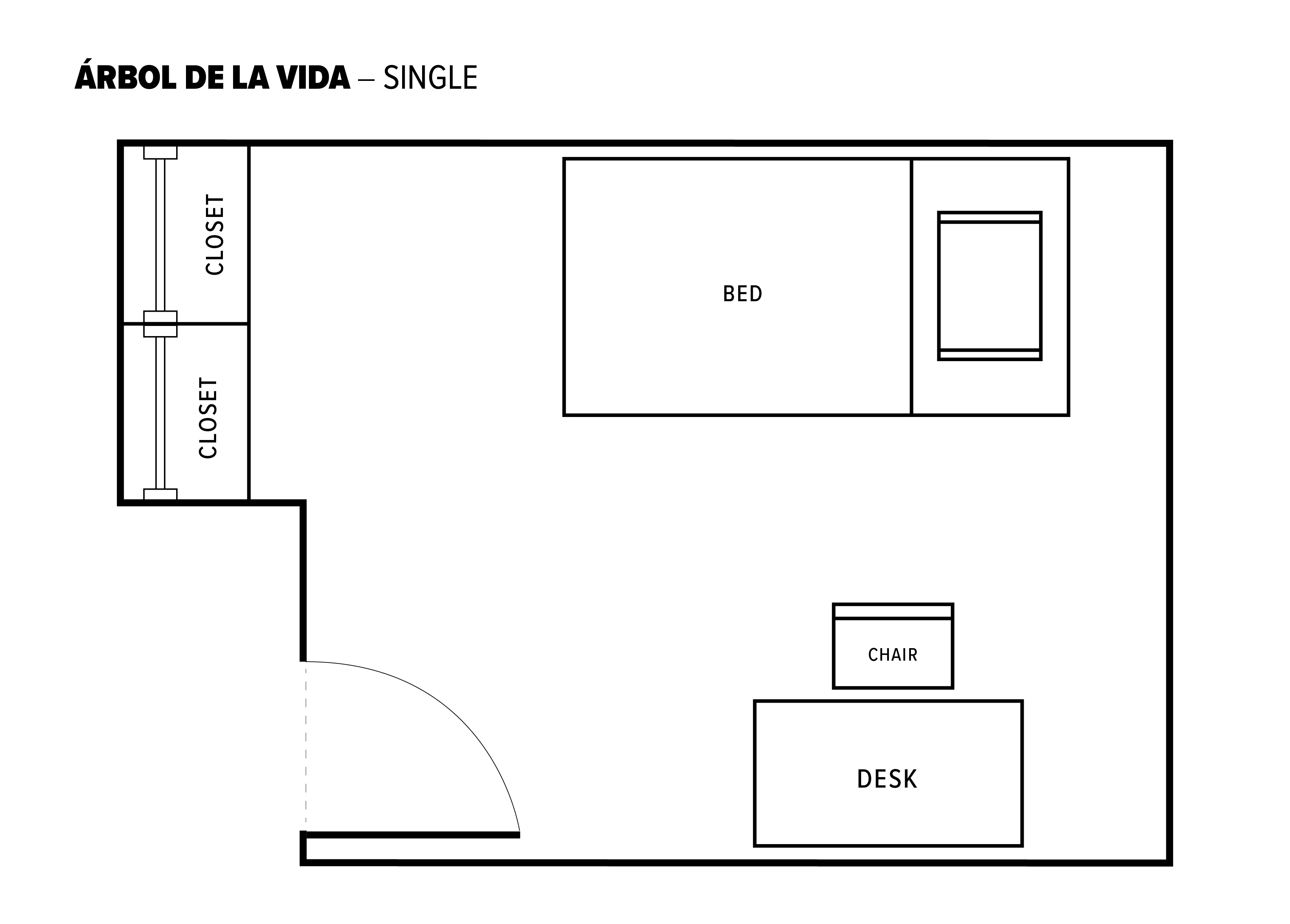 Single Room Layout