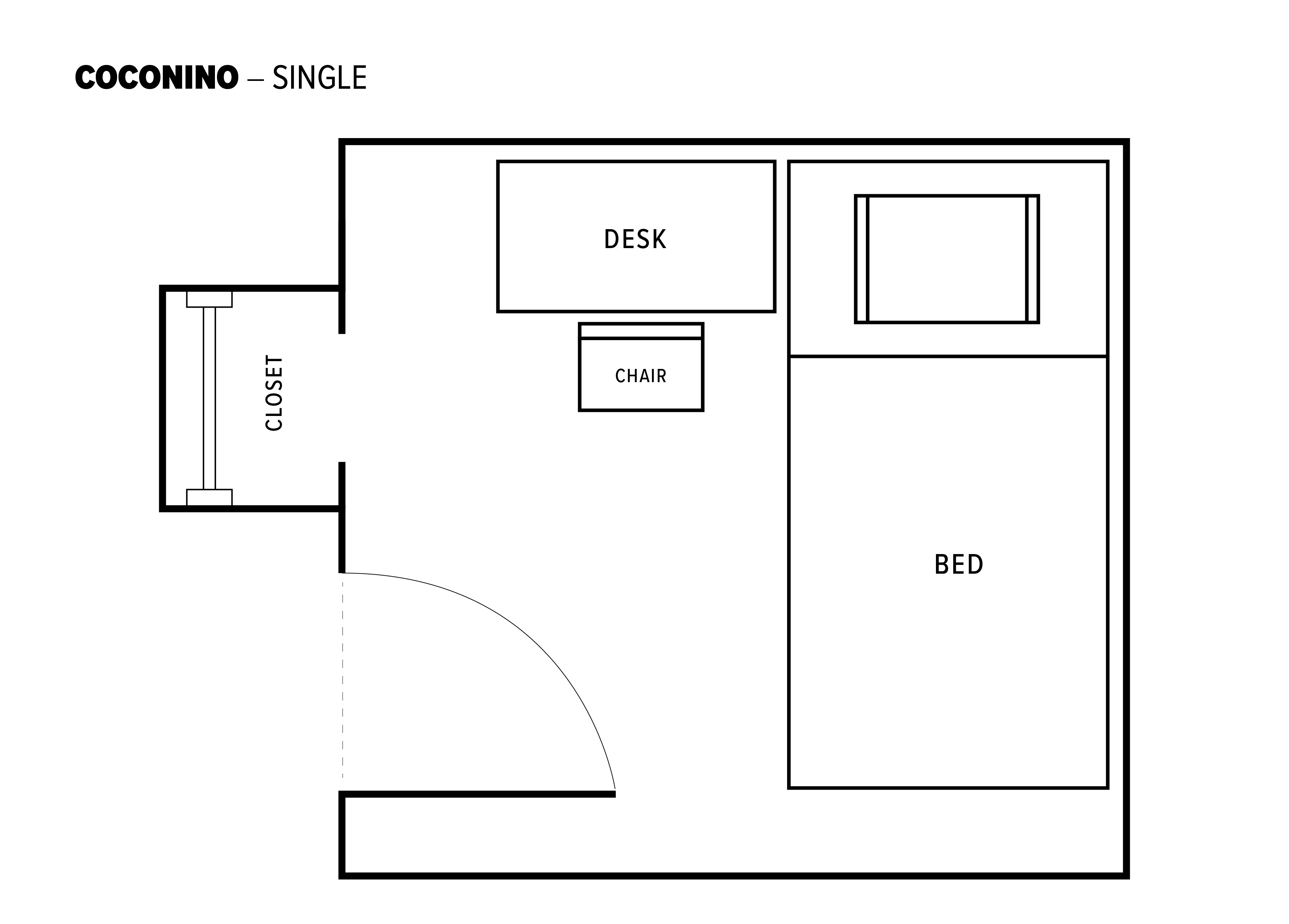 Single Room Layout