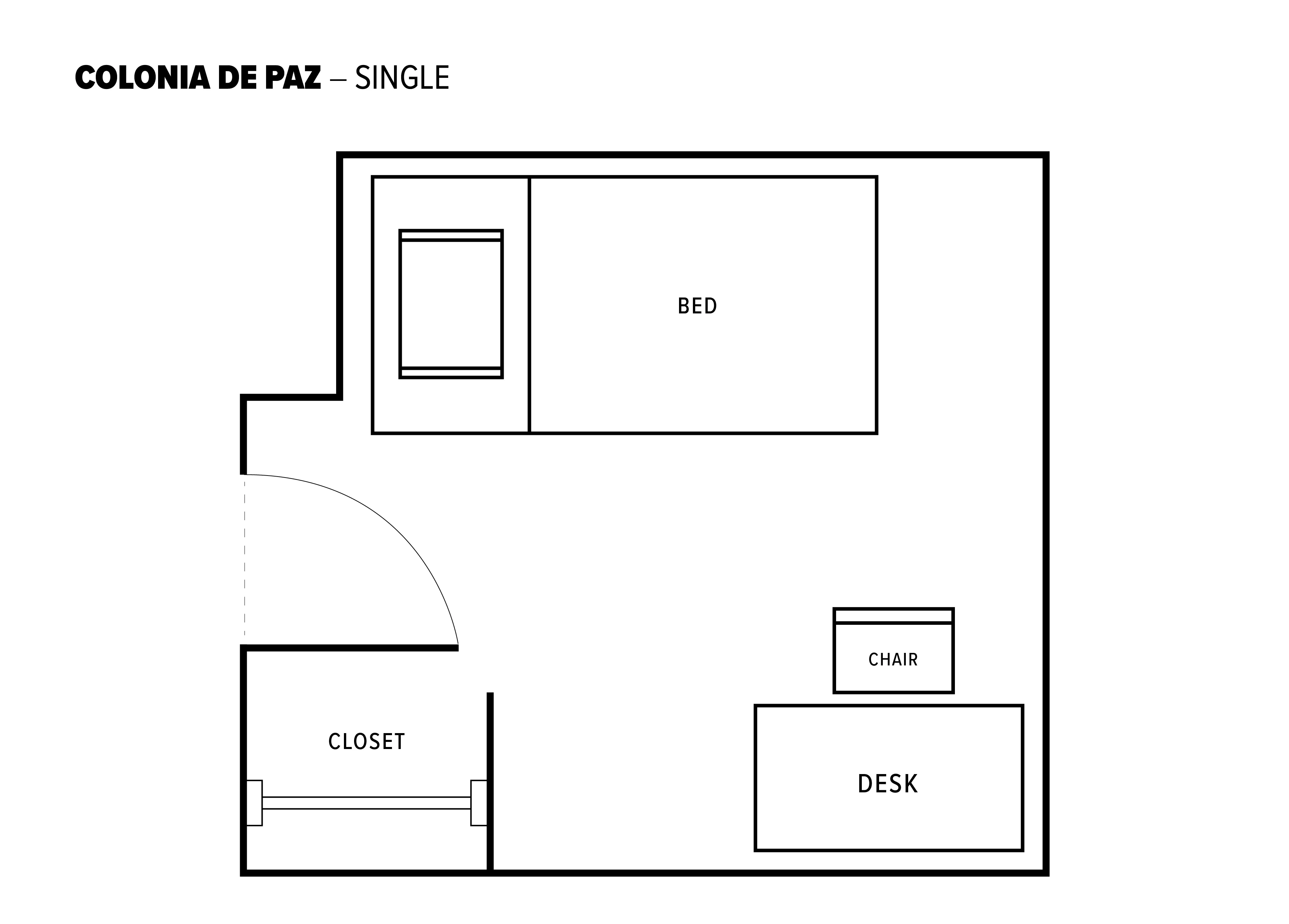 Single Room Layout