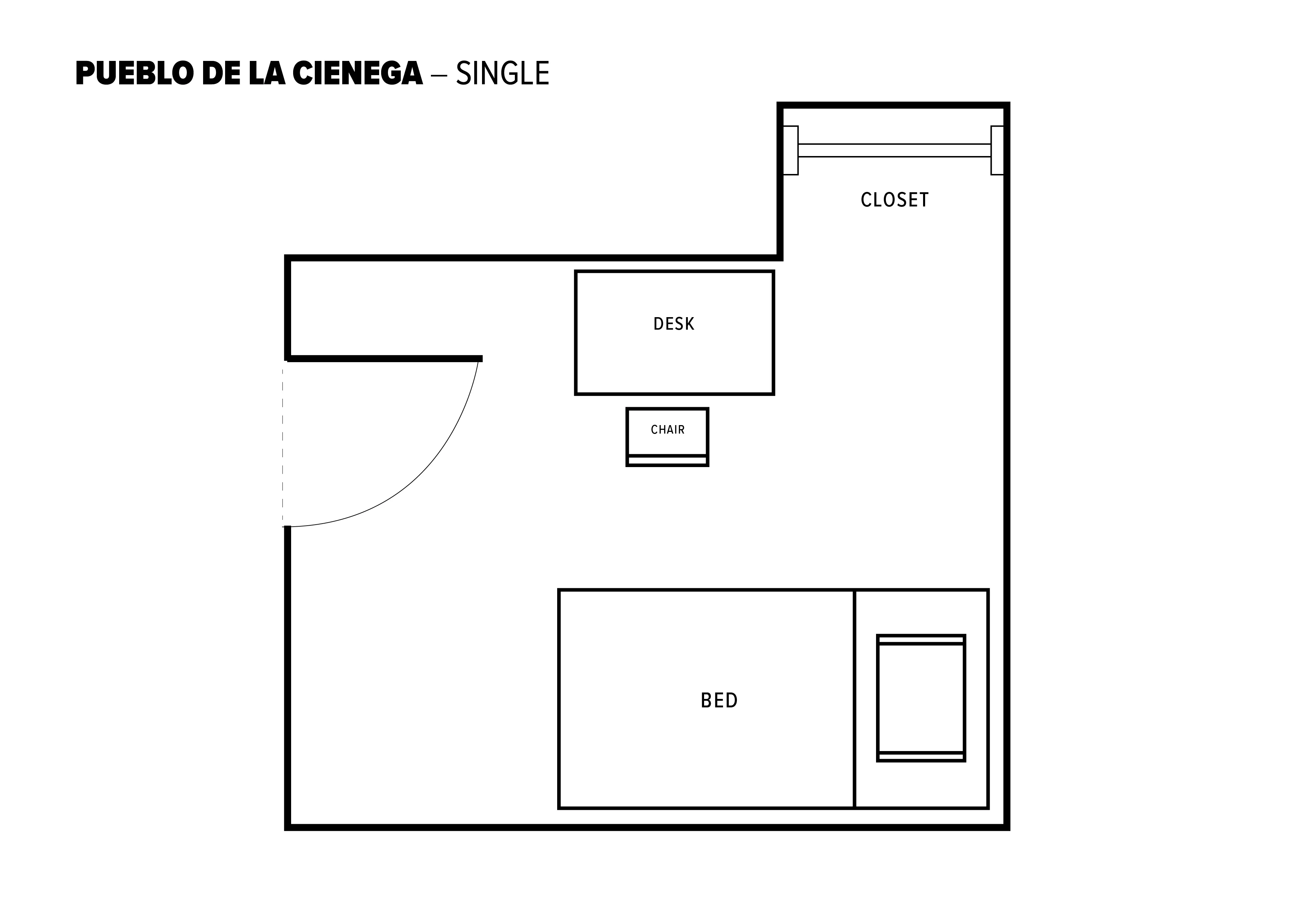 Single Room Layout