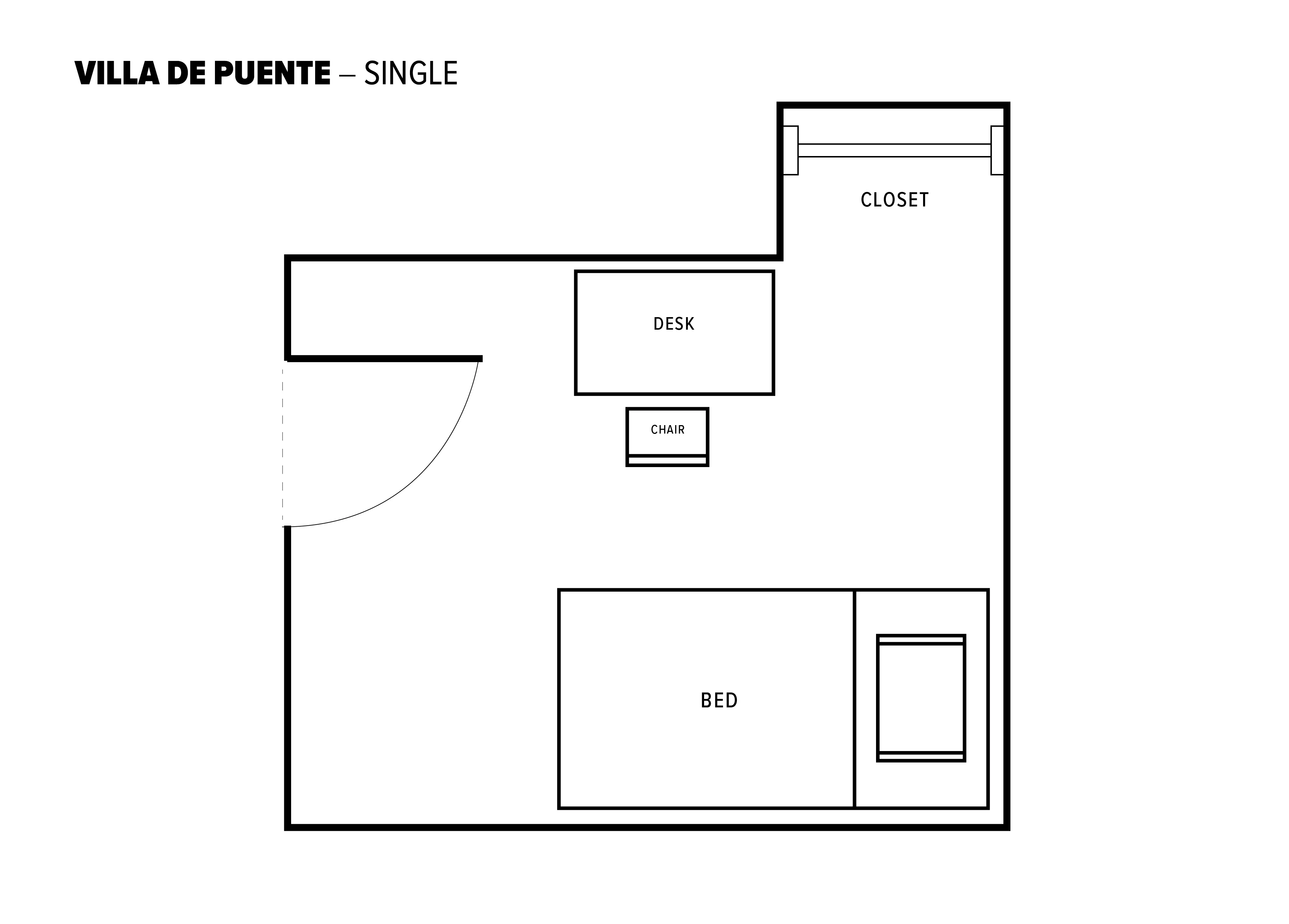 Single Room Layout