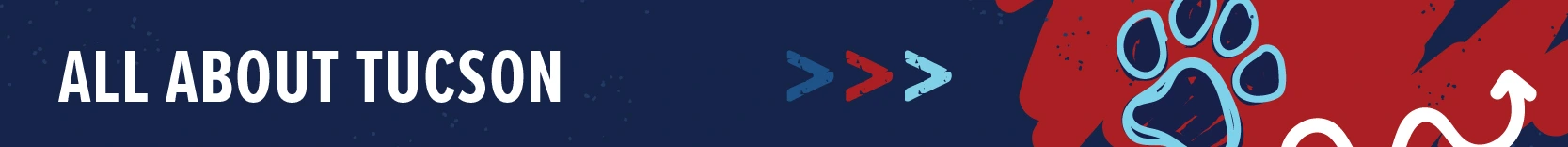 header that says all about tucson