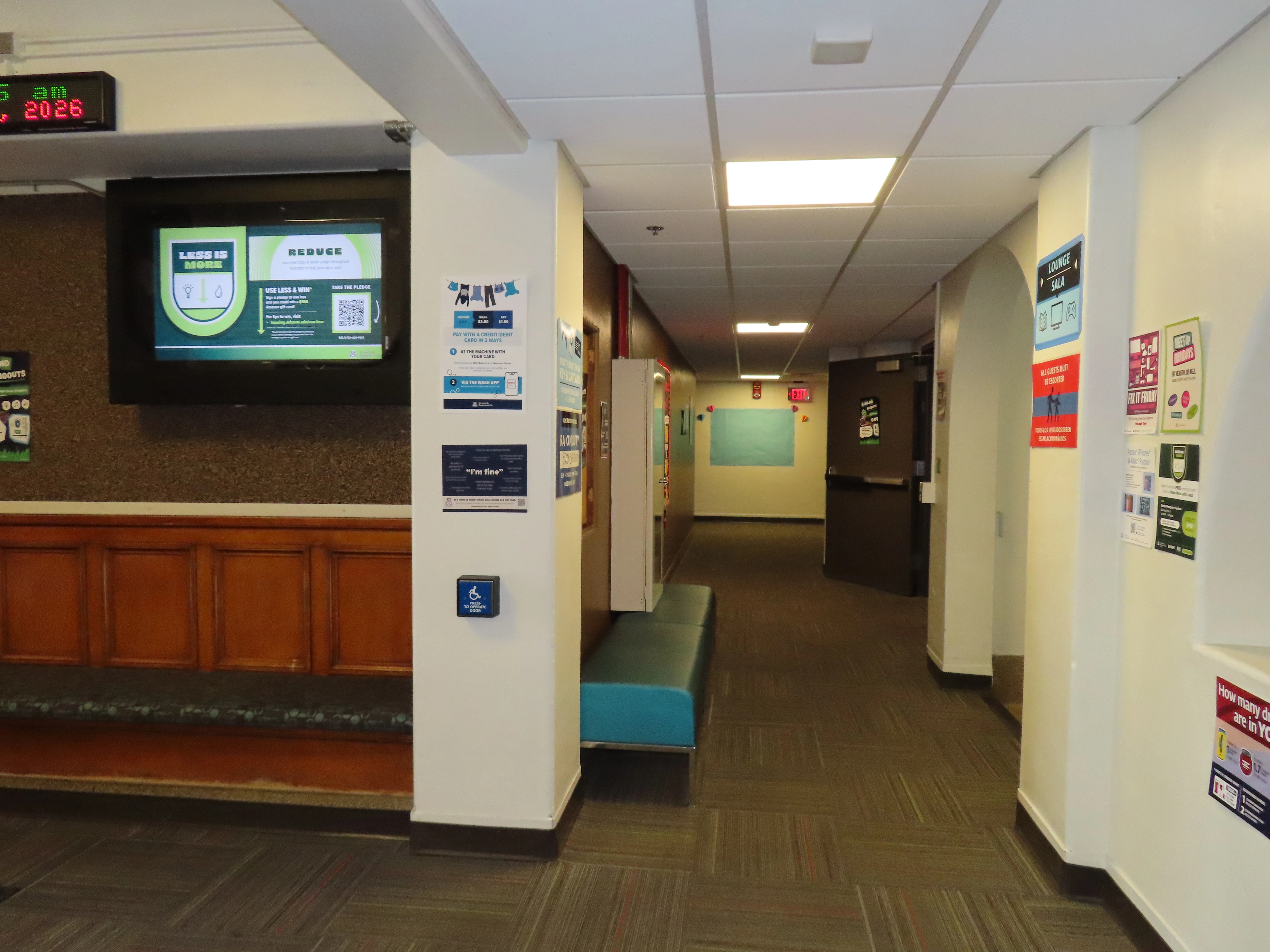 Yavapai Dorm Entrance Hallway