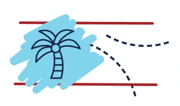 Palm tree icon