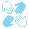 Hands Together Icon