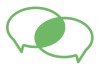 Clip Art Green Conversation Bubbles